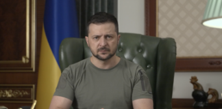 Звернення Володимира Зеленського наприкінці 222-го дня війни
