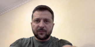Звернення Володимира Зеленського наприкінці 219-го дня війни