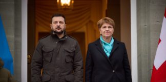 Володимир Зеленський за результатами переговорів із Віолою Амхерд у Берні: Україна має друзів, які допомагають, і Швейцарія – серед них
