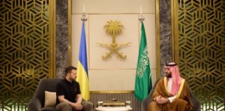 Президент у Саудівській Аравії зустрівся зі Спадкоємним принцом Мухаммадом бін Салманом аль Саудом