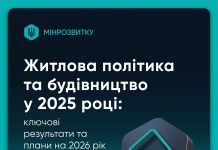 Житлова політика та будівництво у 2025 році: ключові результати та плани на 2026 рік